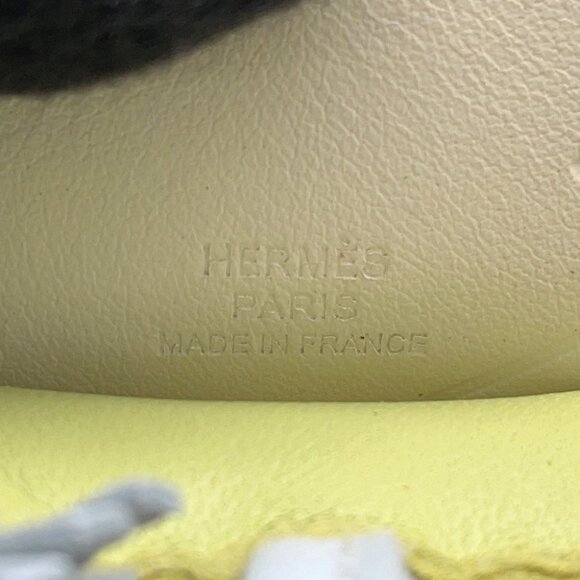 HERMES Rodeo Bag Charm Pegasus Size MM Lambskin Jaune Bourgeon/Machete/Blue ... - Picture 4 of 8